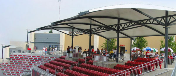 Tensile Food Court Structure Achalpur