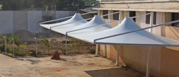 Tensile Umbrella Structure Almora