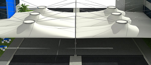 Tensile Umbrella Structure Dalhousie