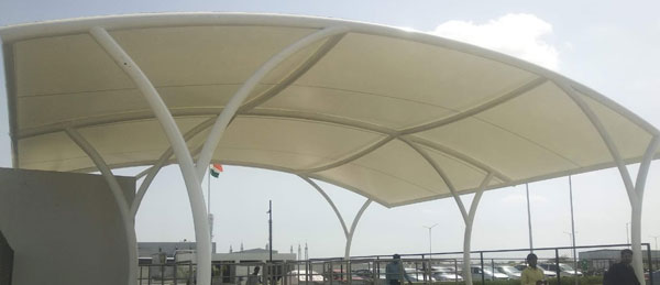 Tensile Food Court Structure Dewas