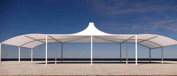 Tensile Fabric Membrane Structure Dharamsala