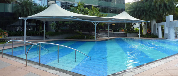 Swimming Pool Tensile Structure Jaipur