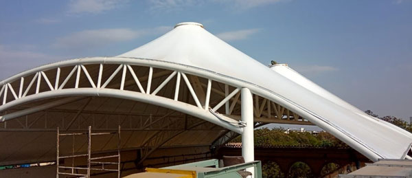 Tensile Fabric Membrane Structure Katra