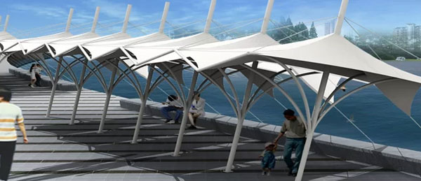 Tensile Walkway Structure Kota