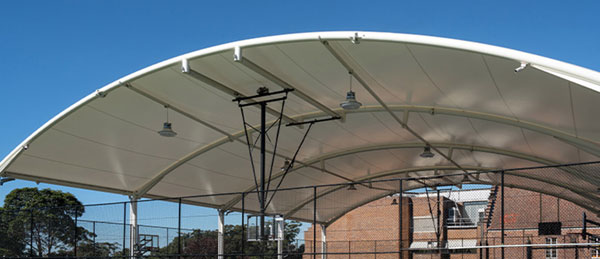 Tensile Fabric Membrane Structure Latur