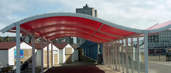 Tensile Food Court Structure Latur