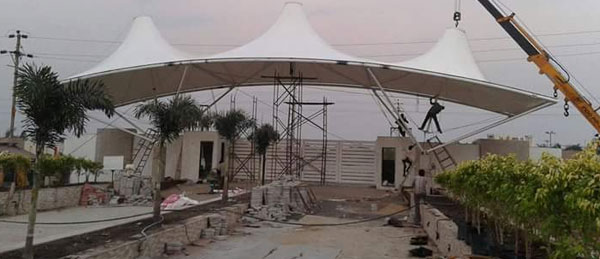Tensile Food Court Structure Morena