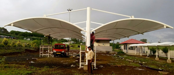 Tensile Gazebo Structure Mussoorie