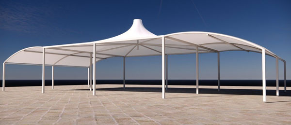 Tensile Fabric Membrane Structure Nuh