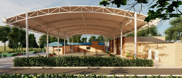 Tensile Auditorium Structure Ongole