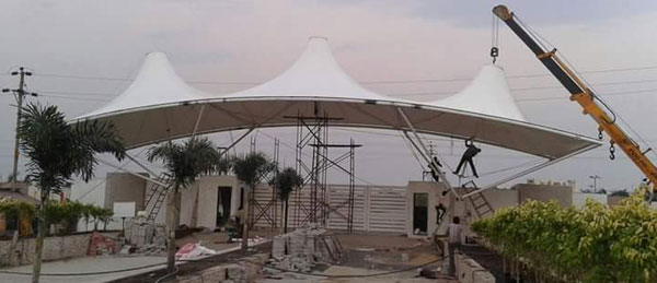 Tensile Food Court Structure Ulhasnagar